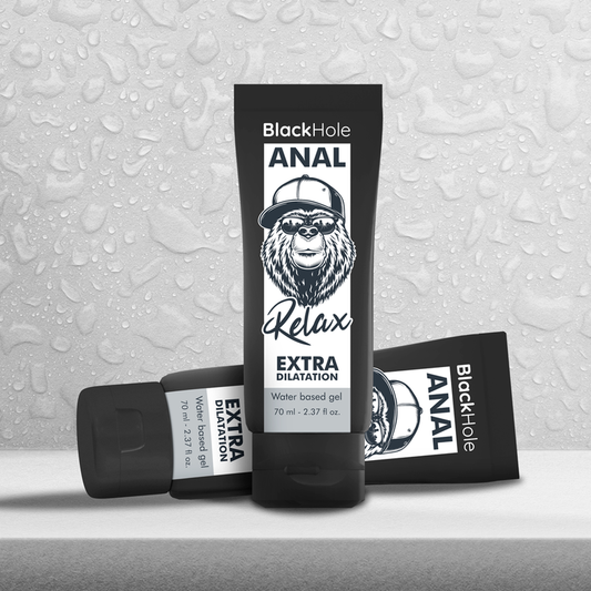 BLACK HOLE - GEL A BASE ACQUA DILATAZIONE ANALE 70ML-150ML-250ML