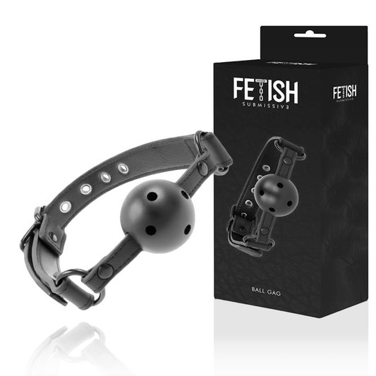 FETISH SUBMISSIVE - BALL GAG TRASPIRANTE