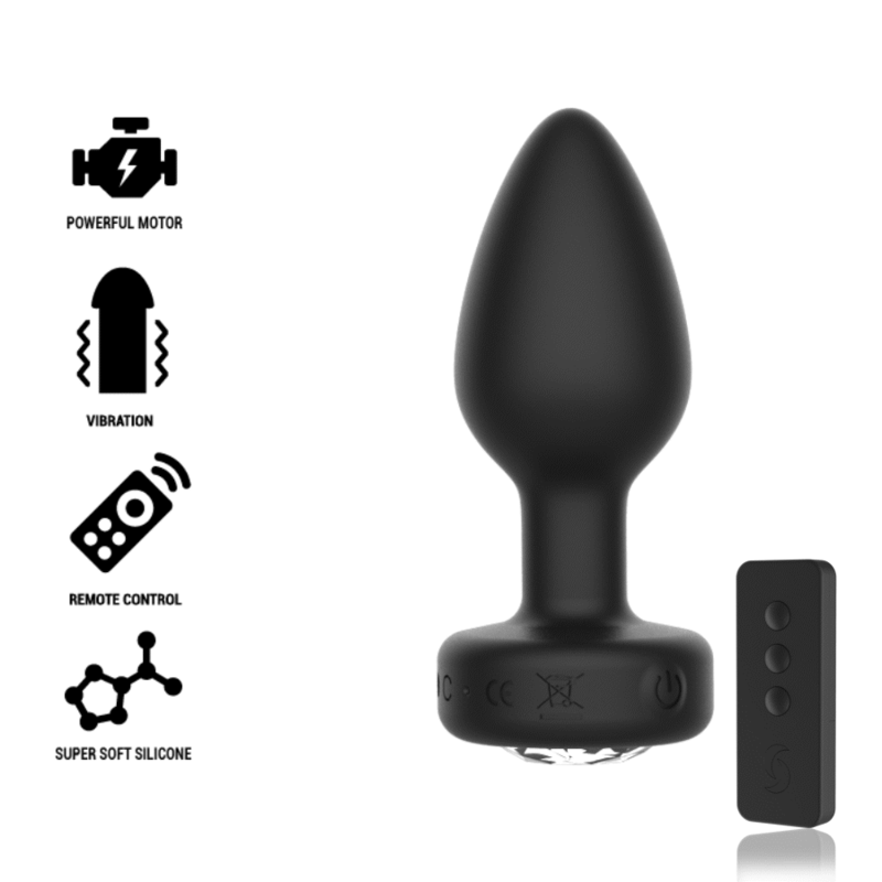 IBIZA - PLUG ANALE TELECOMANDO TAGLIA S/M/L