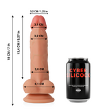 CYBER SILICOCK - CONNOR SILICONE LIQUIDO MORBIDO ULTRA REALISTICO