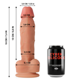 CYBER SILICOCK - CONNOR SILICONE LIQUIDO MORBIDO ULTRA REALISTICO