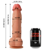 CYBER SILICOCK - CONNOR SILICONE LIQUIDO MORBIDO ULTRA REALISTICO