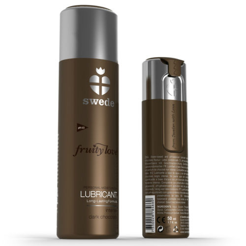 SWEDE - FRUITY LOVE LUBRIFICANTE CIOCCOLATO FONDENTE 50ML/100ML
