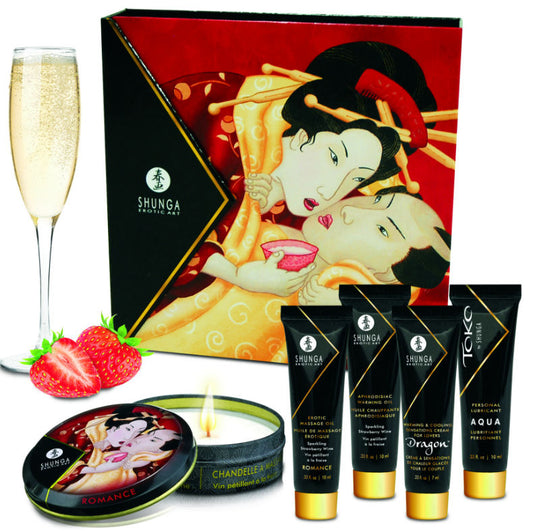 SHUNGA - KIT SEGRETO GEISHA FRAGOLE E CHAMPAGNE