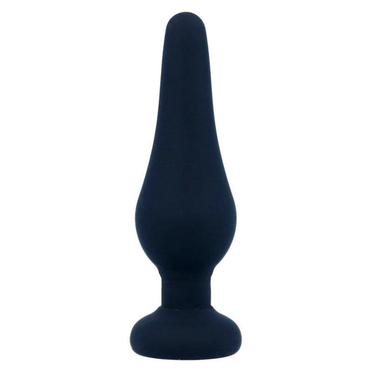 INTENSE - PLUG ANALE PIPO IN SILICONE NERO