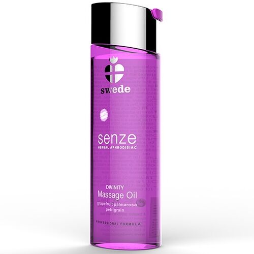 SWEDE - OLIO DA MASSAGGIO APHRODISIACO ALLE ERBE DIVINITY  75ML - 150 ML