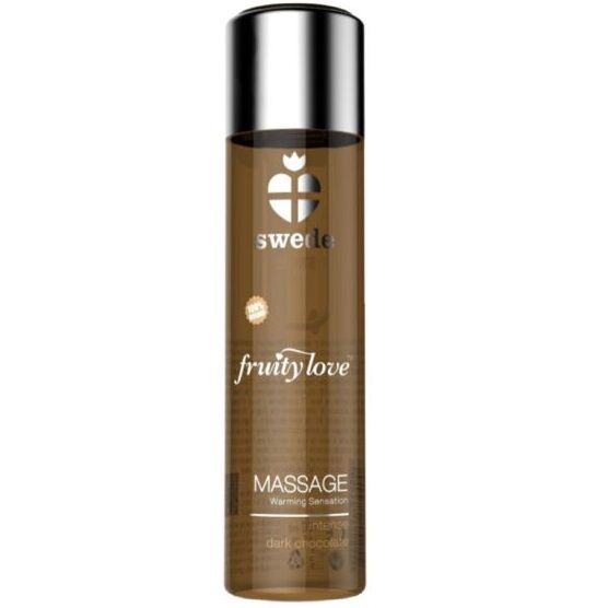 SWEDE - FRUITY LOVE OLIO DA MASSAGGIO EFFETTO RISCALDANTE CIOCCOLATO FONDENTE INTENSO 60 ML 120 ML
